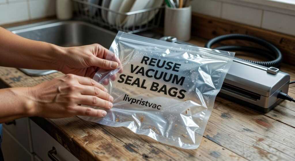can you reuse vacuum seal bags livpristvac