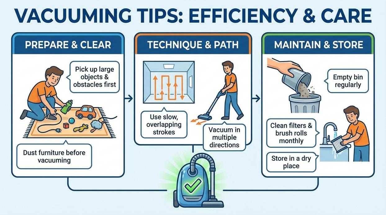 vacuuming tips